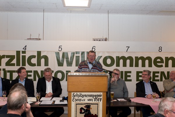 Zufriedene Gesichter auf der Jahreshauptversammlung