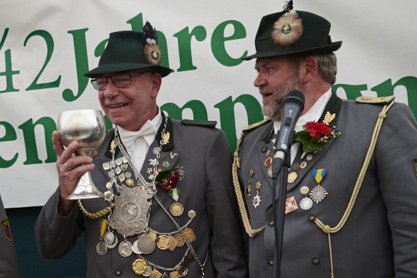 442. Schützenkönig ist Günter Aden