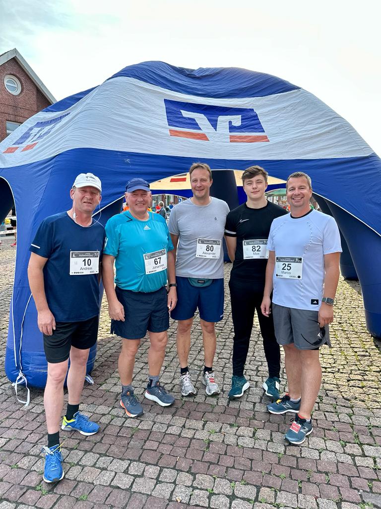 Compagnie beim Volksbanklauf